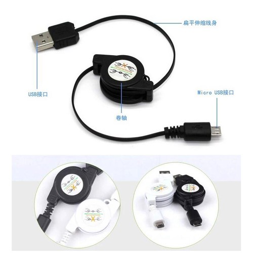 Retractable usb sync charger - retractable,